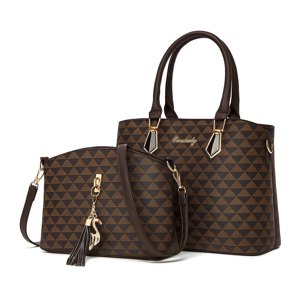 Luneva Verona – Schulter- & Handtasche im Set