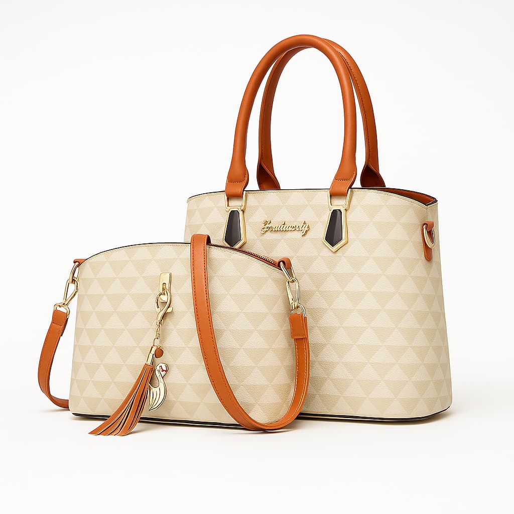 Luneva Verona – Schulter- & Handtasche im Set